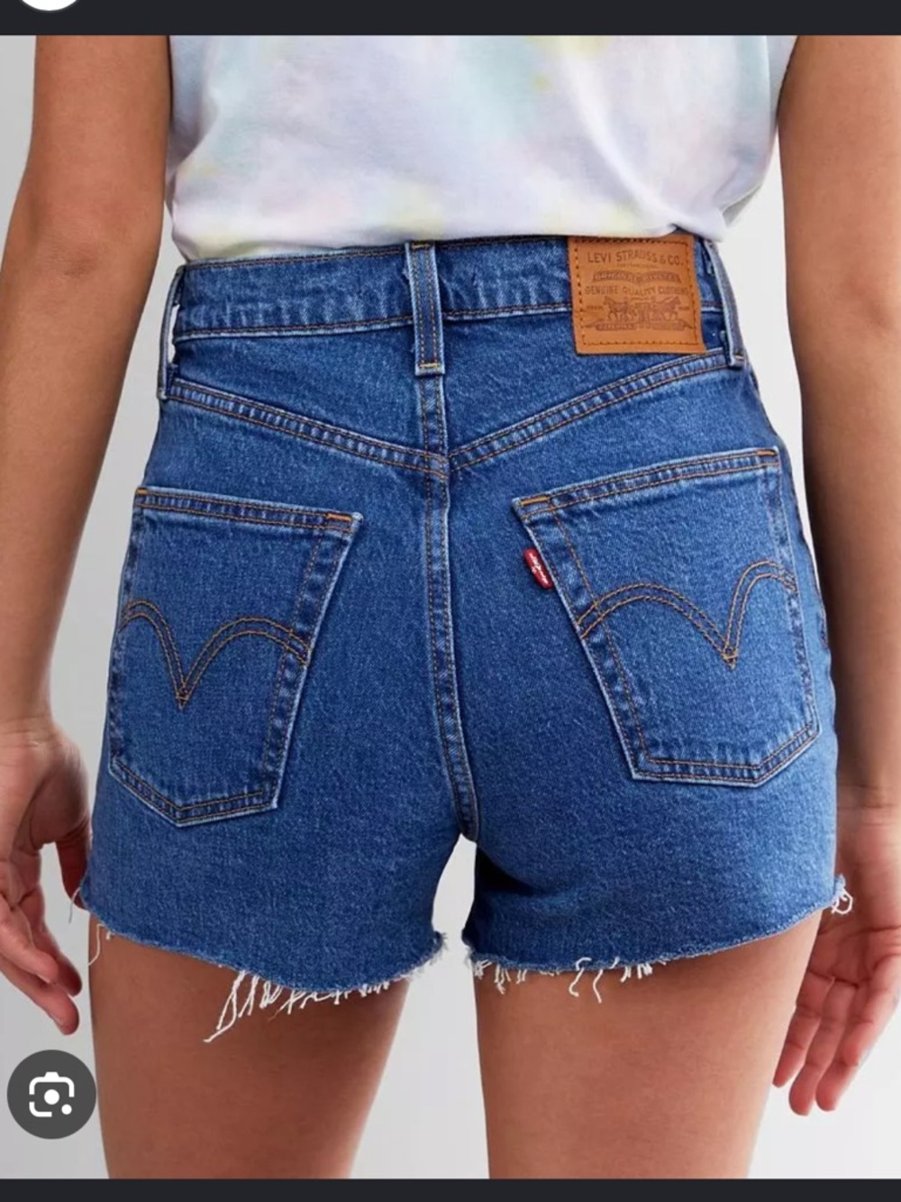 Levi's Ribcage High Rise Shorts